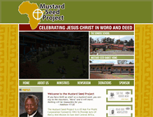 Tablet Screenshot of mustardseedproject.org